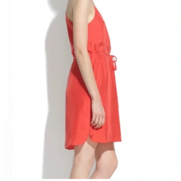 Madewell Daybreak Silk Drawstring Waist Tank Dress - Picture 2 of 7